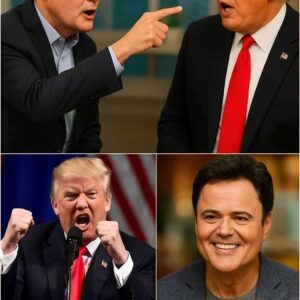 ๐ฅ๐ฅ The moment Donny Osmond smirked and said, โMaybe the minister should thank Jeff Bezos for keeping him relevant,โ โ it was already too late. TT