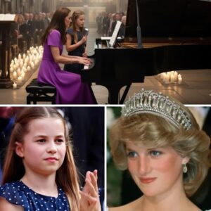 “On what would have been Princess Diana’s 64th birthday, her legacy came alive in a child’s fragile voice.” St. James’s Chapel glowed with candlelight.