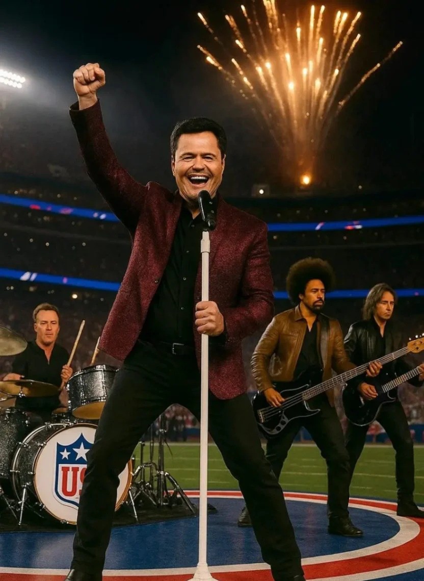 BREAKING ENTERTAINMENT NEWS: Donny Osmond Joins “The All-American Halftime Show” — A Powerful, Patriotic Alternative to Super Bowl 60…