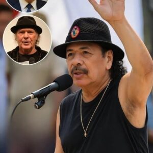 Carlos Santana Steps Into the Storm. His words cut like glass, his tone unflinching. The world listens.