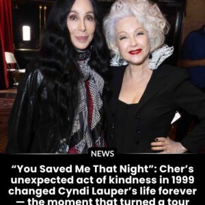 “You Saved Me That Night”: How Cher’s 1999 Gesture Sparked a 25-Year Sisterhood With Cyndi Lauper...