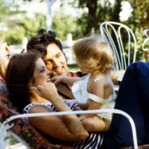 There was a time, beneath the soft golden light of Graceland, when Elvis Presley, Priscilla, and their little daughter Lisa Marie lived some of the happiest days of their lives. ws
