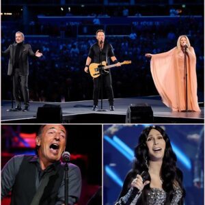 60,000 hearts froze the moment Bruce Springsteen said, “I’ve got some friends tonight.”...top1teamtien