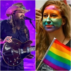 🔥 Chris Stapleton Sparks Firestorm After Refusing Pride-Colored Guitar Strap — “I Won’t Be Told What To Believe.” - H