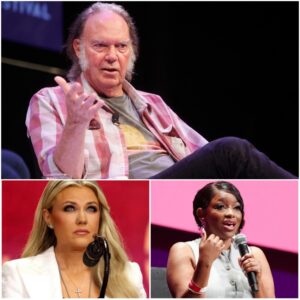 “SIT DOWN, BARBIE.” — JASMINE CROCKETT’S LIVE ATTACK BACKFIRED WHEN NEIL YOUNG SPOKE JUST ONCE… AND SHUT THE ROOM DOWN 🎙️😳 nn