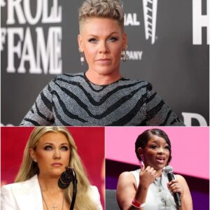 “SIT DOWN, BARBIE.” — JASMINE CROCKETT’S LIVE ATTACK BACKFIRED WHEN P!NK SPOKE JUST ONCE… AND SHUT THE ROOM DOWN 🎙️😳 nn