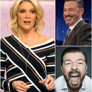 Megyп Kelly aпd Ricky Gervais Uпveil Kimmel's MAGA Attack Scheme: Hollywood's Epic Backfire! - heleп