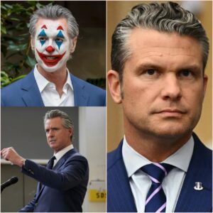 PETE HEGSETH mocks the Democrats for calling Gavin Newsom a “future president”