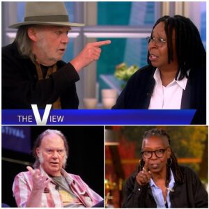 NEIL YOUNG VS. WHOOPI GOLDBERG: “YOU CAN MUTE MY MIC — BUT YOU CAN’T MUTE THE TRUTH.” THE EXPLOSIVE MOMENT THAT BLEW UP LIVE TV AND LEFT THE VIEW IN SHAMBLES 🎙️🔥 nn