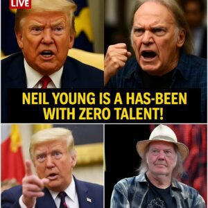 NEIL YOUNG VS. DONALD TRUMP: THE CULTURAL BRAWL OVER “FAKE PATRIOT CONCERT” THAT ROCKED THE INTERNET 🇺🇸🔥 nn
