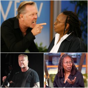 LIVE TV ERUPTS: James Hetfield Turns “The View” Into Ground Zero for Chaos After Whoopi Goldberg’s Outburst nn