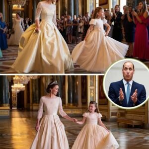 At Balmoral Castle, an unexpected scene unfolded as Catherine and Princess Charlotte made their entrance — a moment that no one saw coming. TT