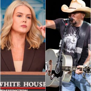 SHOCK LIVE! JASON ALDEAN CONFRONTS KAROLINE LEAVITT — AND LEAVITT NEVER SAW IT COMING! 😱🔥