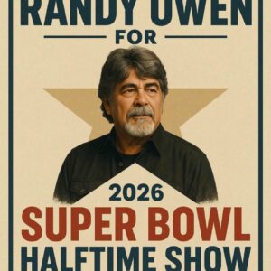 THE MOVEMENT BUILDS: OVER 40,000 FANS DEMAND RANDY OWEN TAKE THE SUPER BOWL STAGE — “IT’S TIME FOR REAL AMERICA’S MUSIC”- heleп