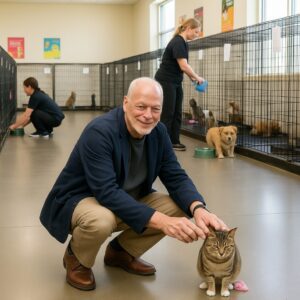 🚨 BREAKING: David Gilmour Launches $1 Million Pet Rescue Sanctuary 🐾🎸 A1