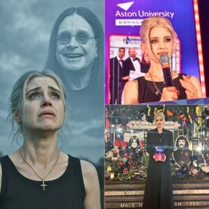 Kelly Osbourne thanks fans in Birmingham after accepting award on behalf of Ozzy Osbourne