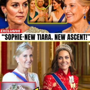 "NEW TIARA, NEW ASCEND": Sophie’s NEW Aquamarine Tiara SHATTERS Camilla’s Power