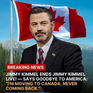 LATEST NEWS: Jimmy Kimmel announces the end of Jimmy Kimmel Live and goodbye to America – ‘I am moving to Canada and NEVER coming back!, America has changed me I feel...’