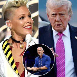 The Anthem of Defiance: P!nk’s Bold Stand Against Bezos and Trump nh