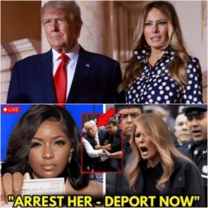 Jasmine Crockett DEPORTS Melania T.r.u.m.p — ICE Agents ARREST Her at Mar-a-Lago