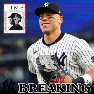 BREAKING: AARON JUDGE NAMED ONE OF TIME MAGAZINEโS 100 MOST INFLUENTIAL PEOPLE IN SPORTS โ โLEADER, ICON, AND THE HEART OF THE NEW YORK YANKEESโ โพ๐ฅ...