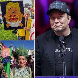 BREAKING NEWS: As crowds around the world chanted “No Kings!”, Elon Musk suddenly fired off a single tweet: “No kings? Then stop acting like servants.” ⚡