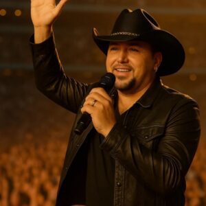 40,000 PEOPLE GO SILENT. Jason Aldean stands beneath the lights of Madison Square Garden and begins to sing “Try That in a Small Town.”