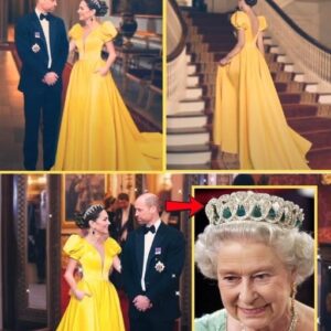 ๐จROYAL STUNNER! Princess Catherine Dazzles in Fiery Yellow Gown, Claims the Spotlight Wearing the Queenโs Vladimir Tiara ๐ฑ๐ค๐ Krixi