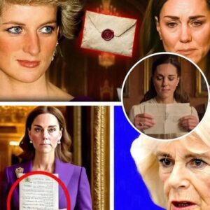 ๐ 27 YEARS OF SILENCEโฆ FINALLY BROKEN ๐ฑ A Hidden Letter from Princess Diana Leaves Catherine in Tears๐ Krixi