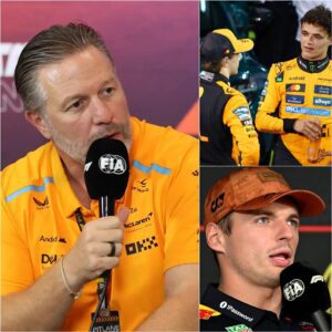 McLaren’s boss has accused Max Verstappen of fueling the tensions that sparked the brawl between Lando Norris and Oscar Piastri.