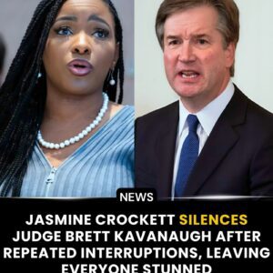 MASSIVE REVELATION: Judge B.r.e.t.t Kavanaugh repeatedly tried to interrupt Jasmine Crockett during the tense hearing — but she wasn’t having it.