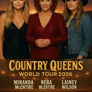 Breaking News: Miranda Lambert, Reba McEntire, and Lainey Wilson Announce Monumental Joint World Tour — A Global Country Spectacle Uniting Three Icons. ▶️ 𝐂𝐥𝐢𝐜𝐤 𝐭𝐨 𝐩𝐥𝐚𝐲 𝐅𝐮𝐥𝐥 𝐕𝐢𝐝𝐞𝐨!