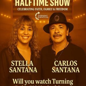 Carlos Santana & Stella Santana Unite for “The All-American Halftime Show” — A Performance That Could Redefine Super Bowl History!