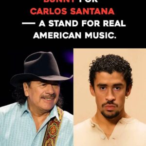 SHOCKING: Fans Demand Bad Bunny Be Replaced by Guitar Legend Carlos Santana — 17,000 Signatures and Counting!