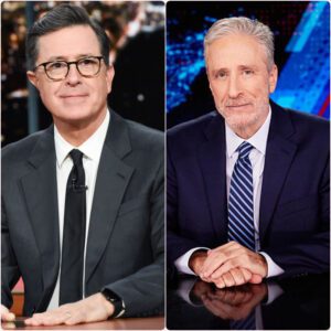 💥 “I Won’t Be Silenced”: Jon Stewart Battles a Late-Night Apocalypse as Colbert’s Cancellation Sends Shockwaves Through Hollywood 🔥. Krixi