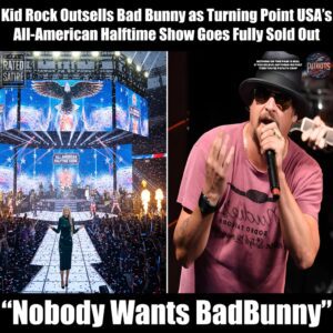 Kid Rock Outsells Bad Bunny as Turning Point USA’s All-American Halftime Show Goes Fully Sold Out