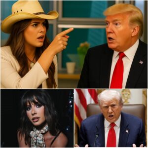 The moment Donald T.r.u.m.p pointed toward the band and said, “Play That’s Why We Fight,” — it was already too late. Ella Langley was watching, live, and she wasn’t staying silent this time.