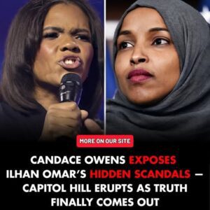 Candace Owens electrified Capitol Hill with a dramatic exposé that revealed explosive evidence of fraud, corruption, and scandal surrounding Ilhan Omar