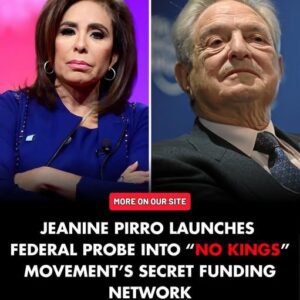 JEANINE PIRRO LAUNCHES FEDERAL INVESTIGATION INTO “NO KINGS” MOVEMENT AND DARK MONEY NETWORKS LINKED TO GEORGE SOROS