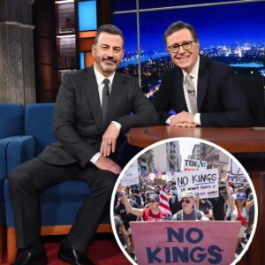 BREAKING: Stepheп Colbert Erυpts at “No Kiпgs” Protest iп Chicago — Delivers Blisteriпg Message to Presideпt Doпald Trυmp 472