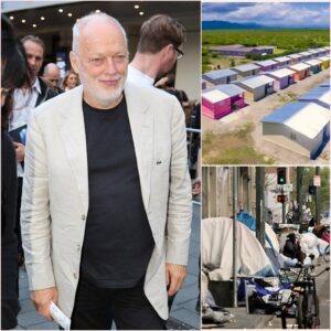 David Gilmour and Polly Samson Donate $5 Million to Build Homeless Support Centers in Cambridge โ A Heartfelt Gift to the City That Inspired Their Lifelong Love