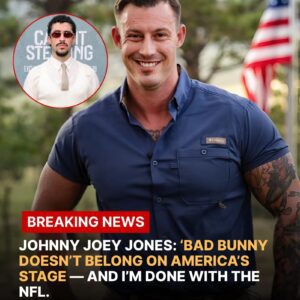 🔥 JOHNNY JOEY JONES GOES OFF: “BAD BUNNY DOESN’T BELONG ON AMERICA’S STAGE — AND NEITHER DOES ROGER GOODELL’S COWARDICE!” 🔥