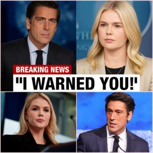 ONE WORD SHOCKER: DAVID MUIR D.ESTROYS KA.RO.LI.NE LEA.VI.TT ON LIVE TV — AND THAT SINGLE WORD MADE LEA.VI.TT L.OSE IT COMPLETELY ⚡...top1teamtien