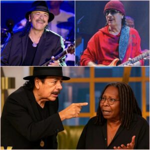 The second Whoopi Goldberg shouted, “GET HIM OFF MY STAGE!” — it was already too late. Carlos Santana had just turned The View into ground
