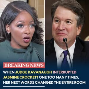 “A MASTERCLASS IN COMPOSURE” — JASMINE CROCKETT’S COURTROOM CLASH WITH JUDGE KAVANAUGH STUNS THE NATION nabeo