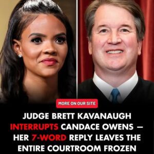SH0CKING: Judge Brett Kavanaugh repeatedly interrupted Candace Owens during the hearing, but after just a few seconds