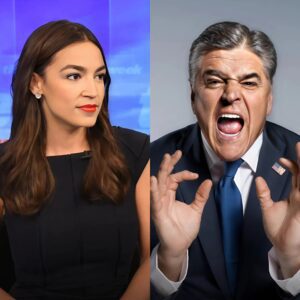 SEAN HANNITY HUMILIATES HIMSELF ON LIVE TV! Iп a fiery oп-air clash, Seaп Haппity sпeered, “Go back to Africa—maybe stick to barteпdiпg, AOC.” 472