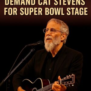 OVER 15,000 FANS RALLY TO SEE CAT STEVENS TAKE THE SUPER BOWL STAGE — PROOF THAT PEACE STILL PLAYS LOUDER THAN POP