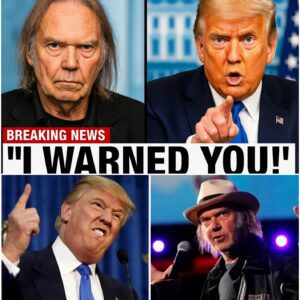 💥 ONE WORD SHOCKER: Neil Young Destroys Donald Trump on Live TV — and That Single Word Made Trump Lose It Completely ⚡ nabeo