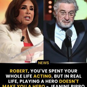 2 MINUTES AGO: Fifth Avenue frozen in sh0ck — Jeanine Pirro drops a devastating truth b0mb on Robert De Niro, leaving the panel speechless and on the edge of a blowup!...